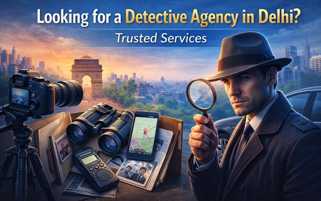 Looking for a Detective Agency in Delhi Trusted Services