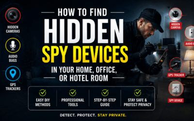 How to Find Hidden Spy Devices in Your Home, Office, or Hotel Room