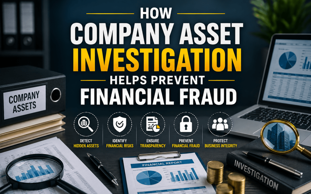 How Company Asset Investigation Helps Prevent Financial Fraud