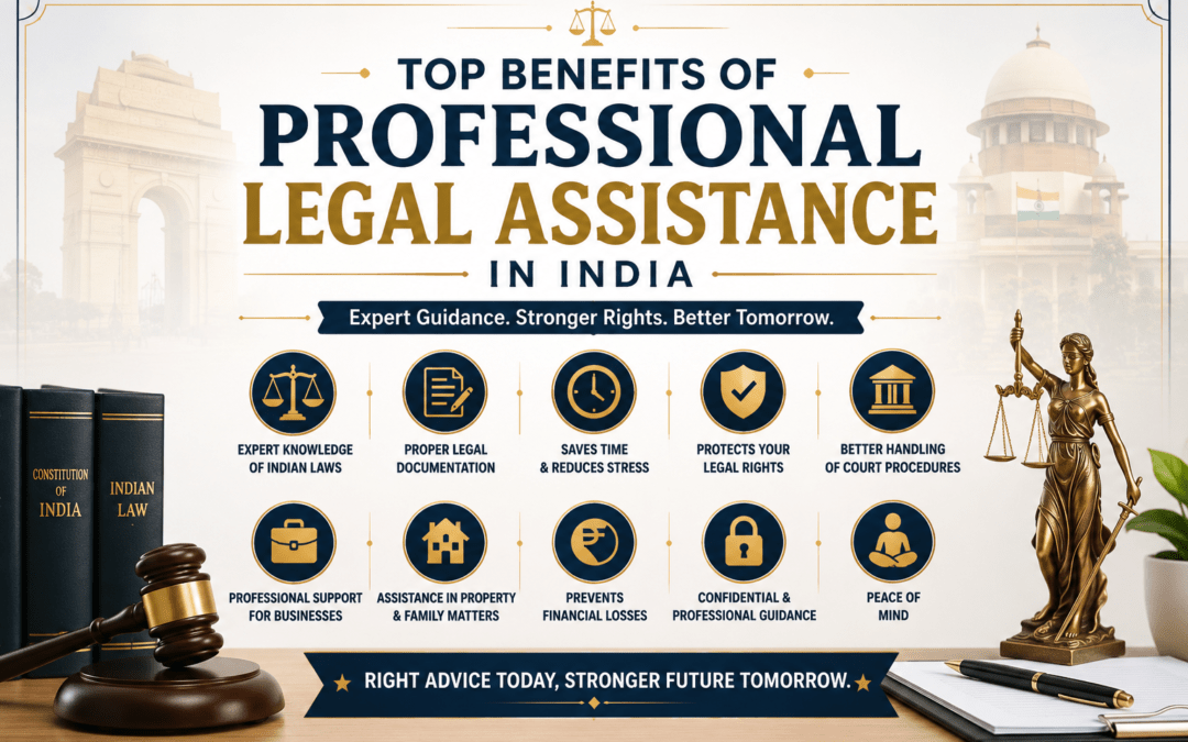 Top Benefits of Professional Legal Assistance in India