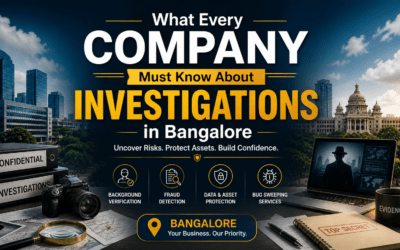 What Every Company Must Know About Investigations in Bangalore