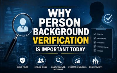 Why Person Background Verification Is Important Today